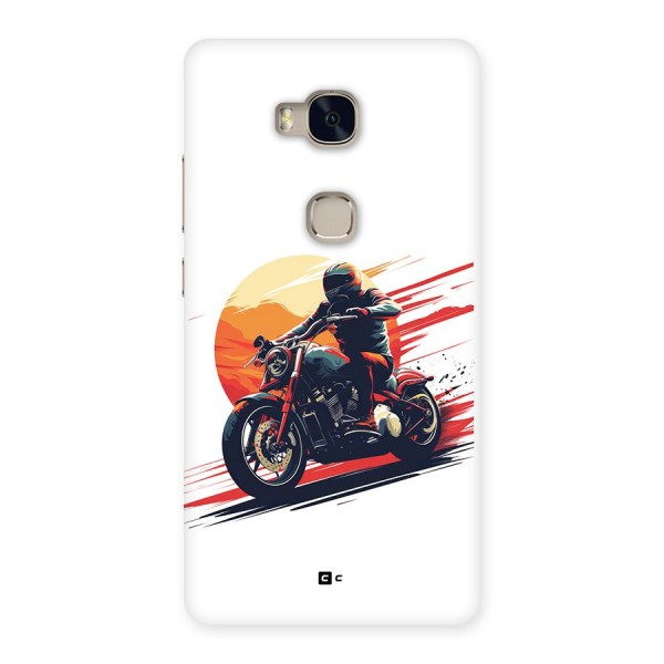 Retro Biker Back Case for Honor 5X