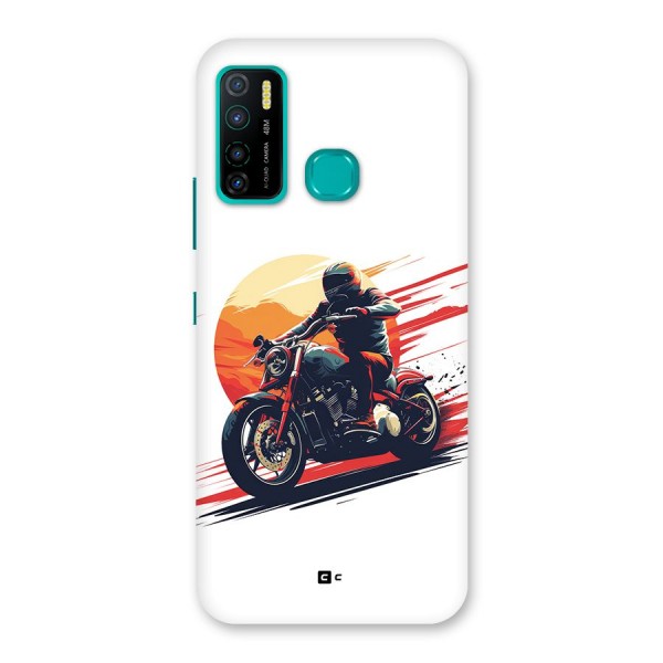 Retro Biker Back Case for Infinix Hot 9 Pro