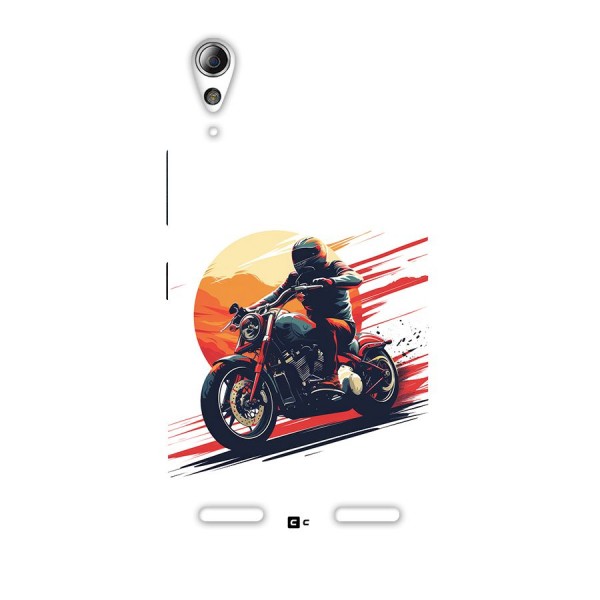Retro Biker Back Case for Lenovo A6000