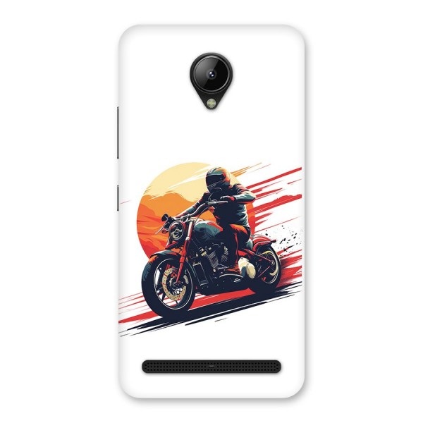 Retro Biker Back Case for Lenovo C2