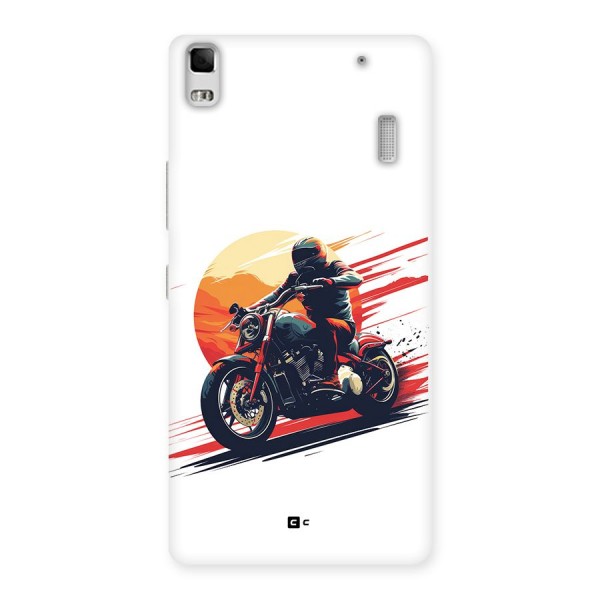 Retro Biker Back Case for Lenovo K3 Note