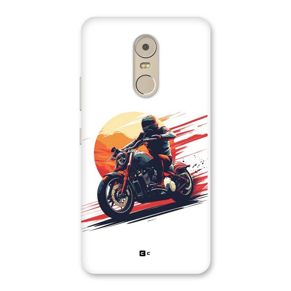 Retro Biker Back Case for Lenovo K6 Note