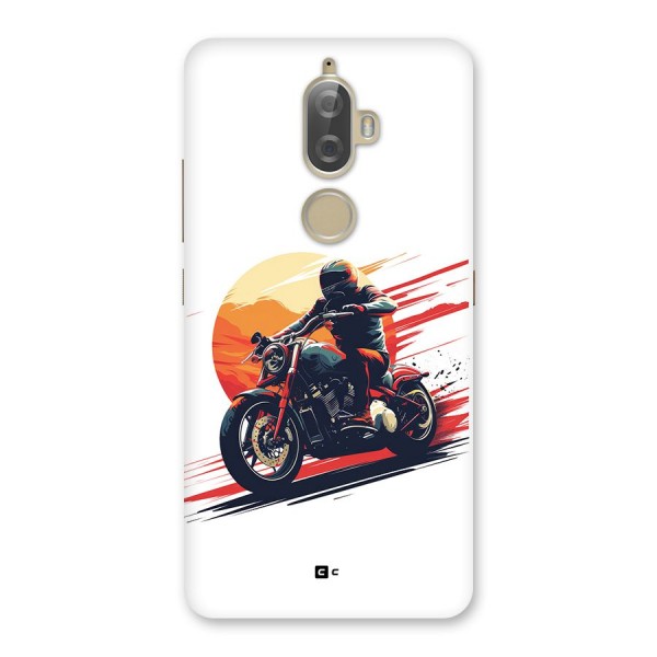 Retro Biker Back Case for Lenovo K8 Plus