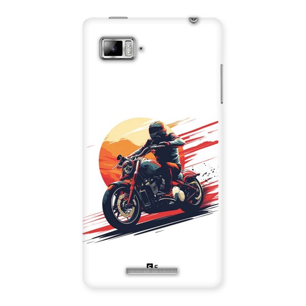 Retro Biker Back Case for Lenovo Vibe Z K910