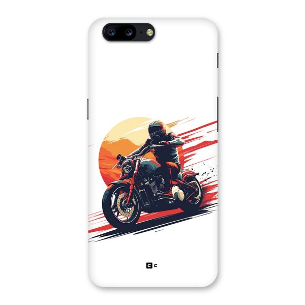Retro Biker Back Case for OnePlus 5