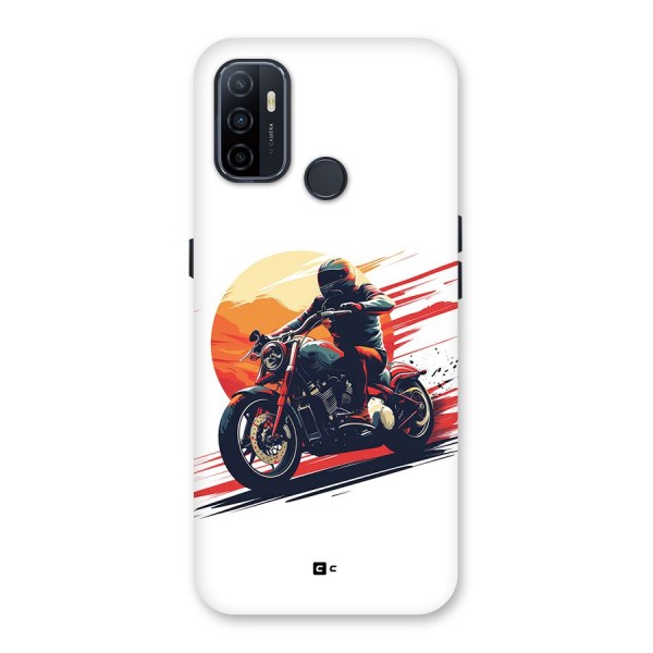 Retro Biker Back Case for Oppo A32