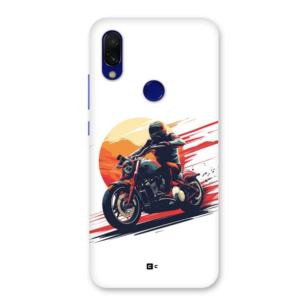 Retro Biker Back Case for Redmi 7