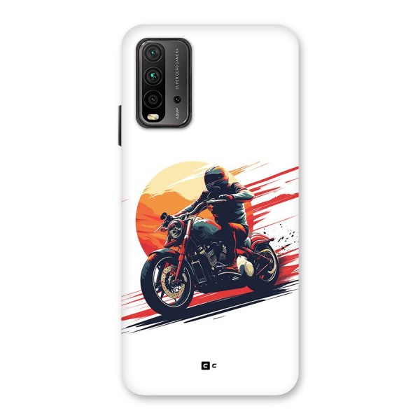 Retro Biker Back Case for Redmi 9 Power