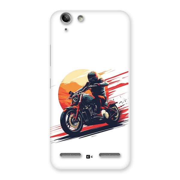 Retro Biker Back Case for Vibe K5 Plus