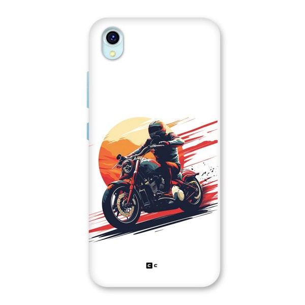 Retro Biker Back Case for Vivo Y1s