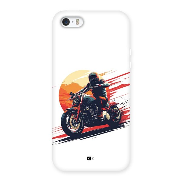 Retro Biker Back Case for iPhone SE 2016