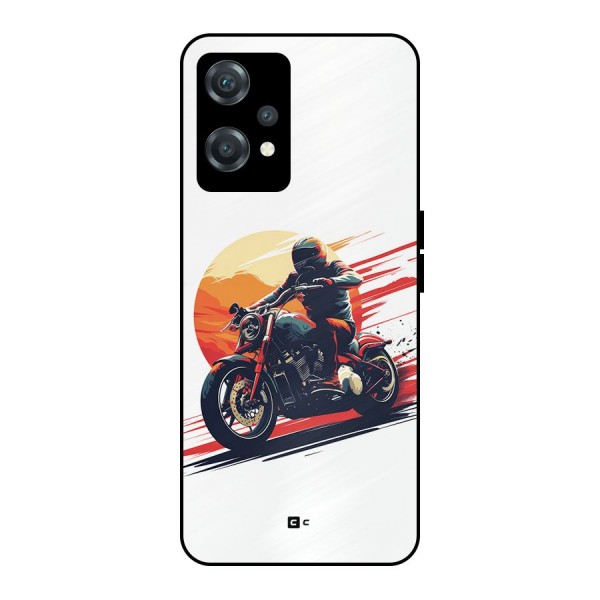 Retro Biker Metal Back Case for OnePlus Nord CE 2 Lite 5G
