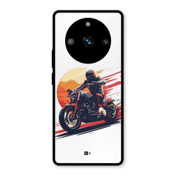 Retro Biker Metal Back Case for Realme 11 Pro Plus