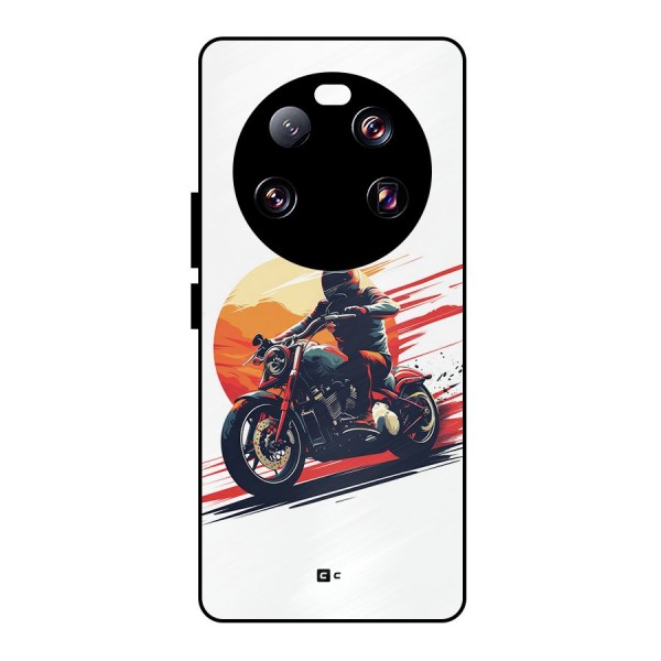 Retro Biker Metal Back Case for Xiaomi 13 Ultra