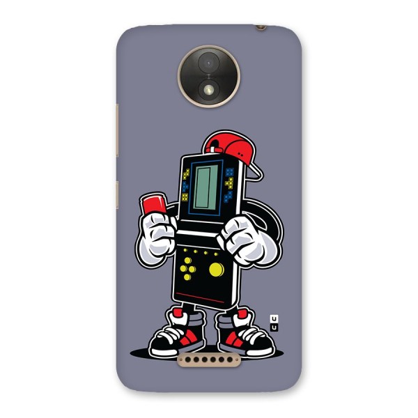 Retro Boy Back Case for Moto C Plus