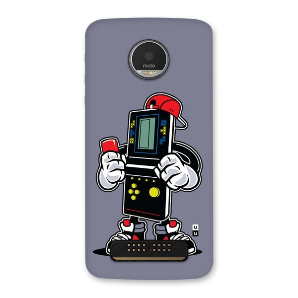 Retro Boy Back Case for Moto Z Play