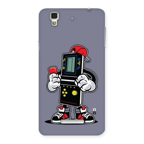 Retro Boy Back Case for Yureka
