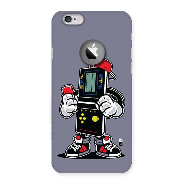 Retro Boy Back Case for iPhone 6 Logo Cut