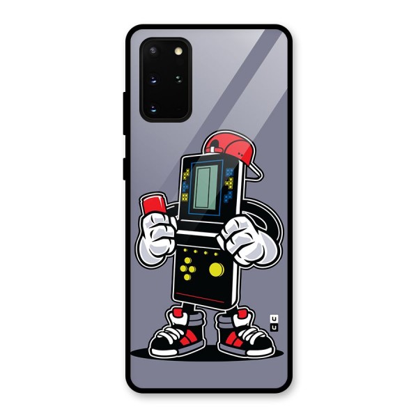 Retro Boy Glass Back Case for Galaxy S20 Plus