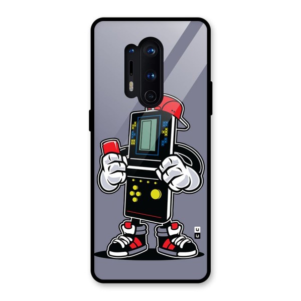 Retro Boy Glass Back Case for OnePlus 8 Pro
