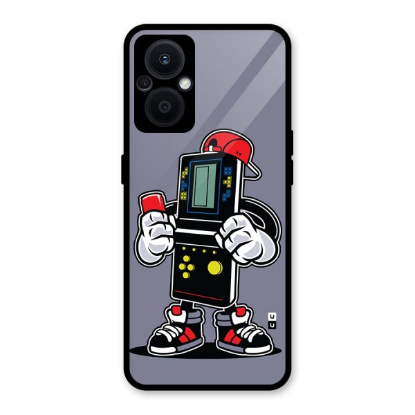Retro Boy Glass Back Case for Oppo F21s Pro 5G