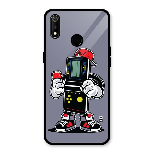 Retro Boy Glass Back Case for Realme 3