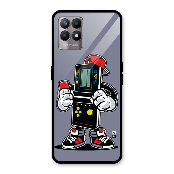 Retro Boy Glass Back Case for Realme Narzo 50