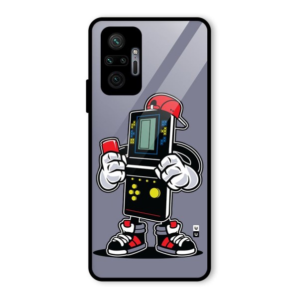 Retro Boy Glass Back Case for Redmi Note 10 Pro Max