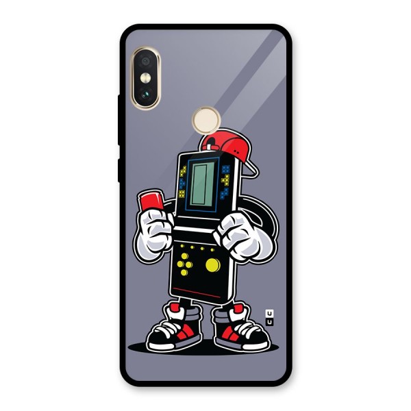 Retro Boy Glass Back Case for Redmi Note 5 Pro