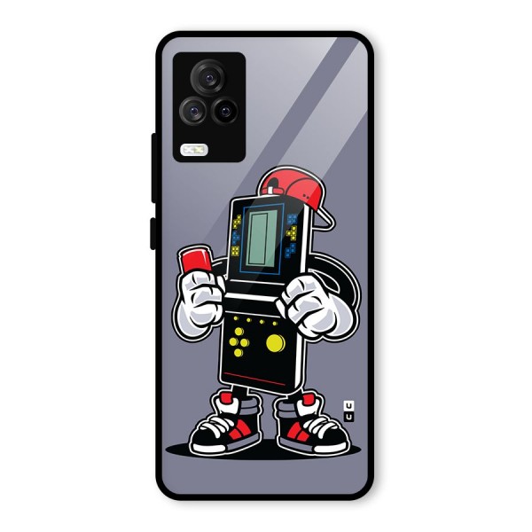 Retro Boy Glass Back Case for Vivo iQOO 7 Legend 5G