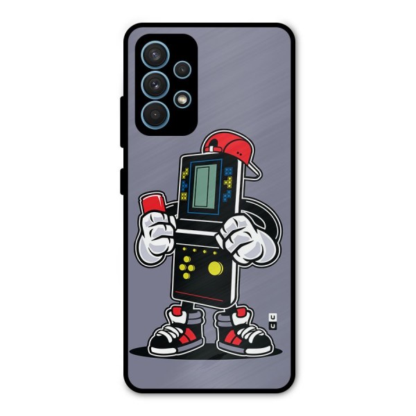 Retro Boy Metal Back Case for Galaxy A32