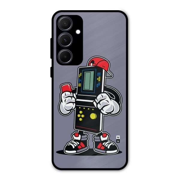 Retro Boy Metal Back Case for Galaxy A35