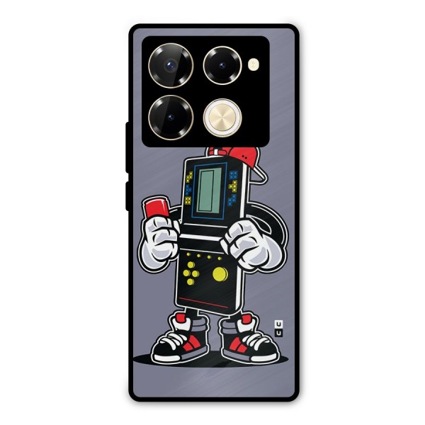 Retro Boy Metal Back Case for Infinix Note 40 Pro Plus