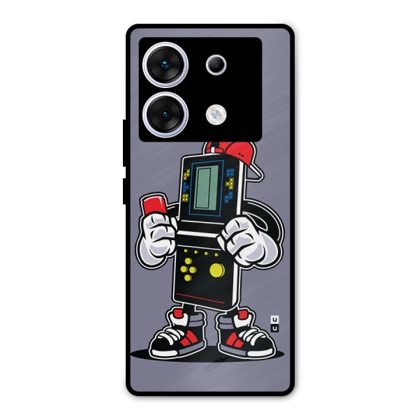 Retro Boy Metal Back Case for Infinix Zero 30 5G