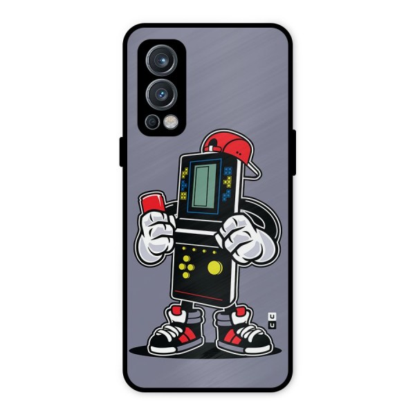 Retro Boy Metal Back Case for OnePlus Nord 2 5G