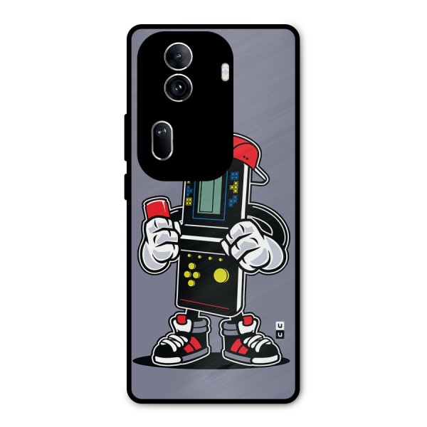Retro Boy Metal Back Case for Oppo Reno11 Pro 5G