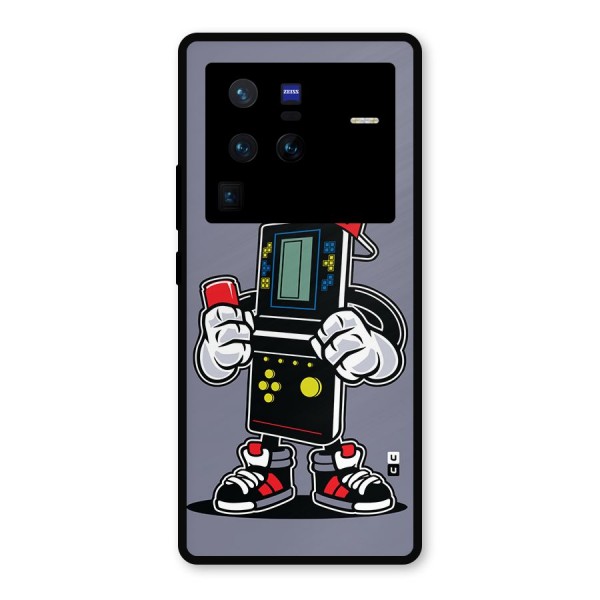 Retro Boy Metal Back Case for Vivo X80 Pro