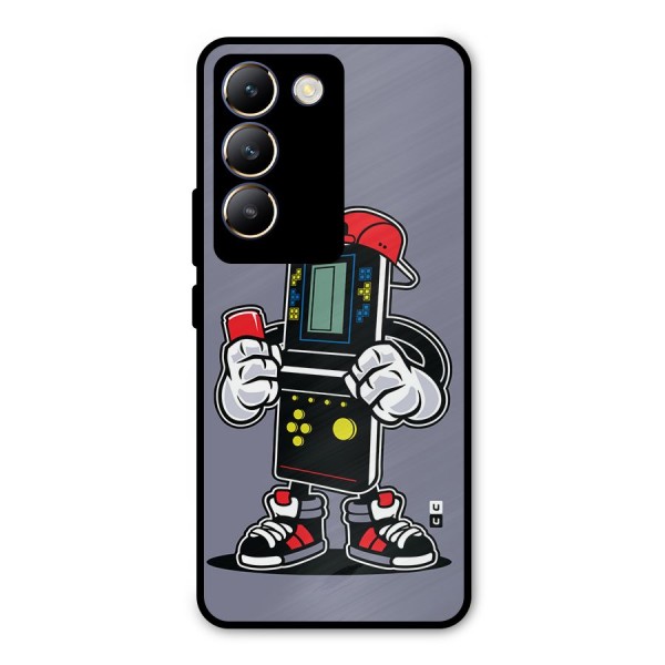 Retro Boy Metal Back Case for Vivo Y200e