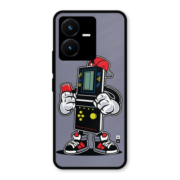 Retro Boy Metal Back Case for Vivo Y22