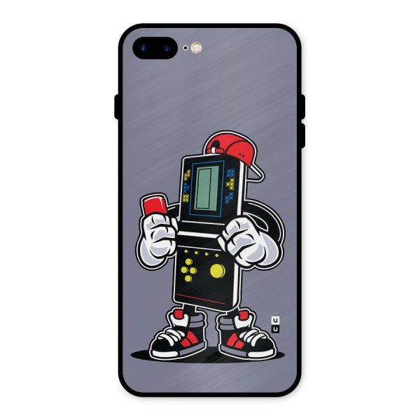 Retro Boy Metal Back Case for iPhone 7 Plus