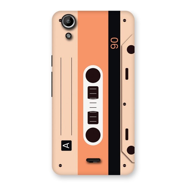 Retro Cassete Back Case for Canvas Selfie Lens Q345
