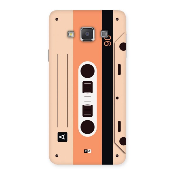 Retro Cassete Back Case for Galaxy A3