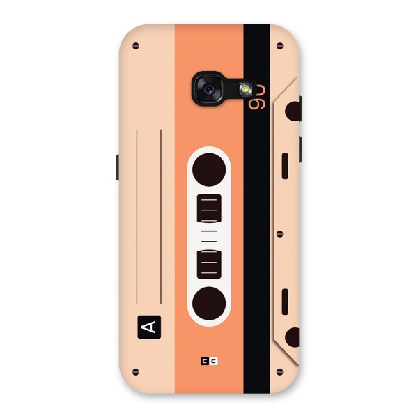 Retro Cassete Back Case for Galaxy A3 (2017)