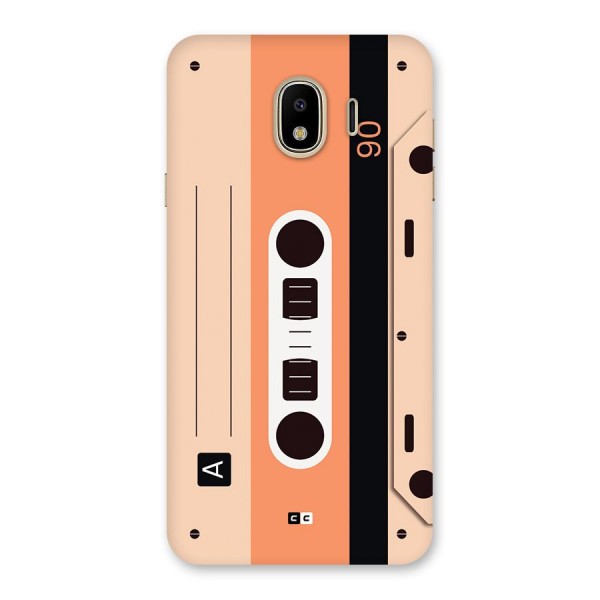 Retro Cassete Back Case for Galaxy J4