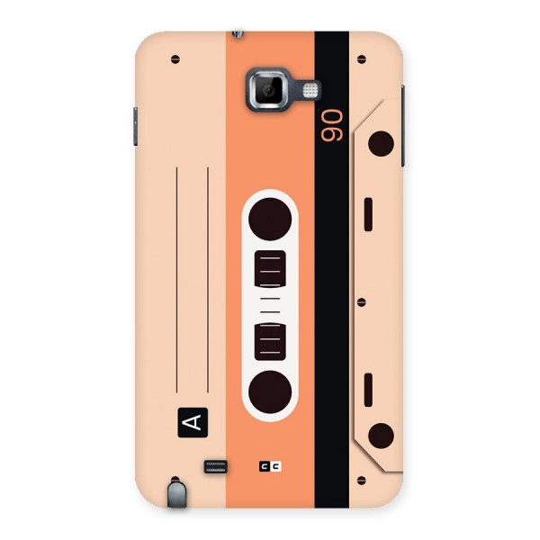 Retro Cassete Back Case for Galaxy Note