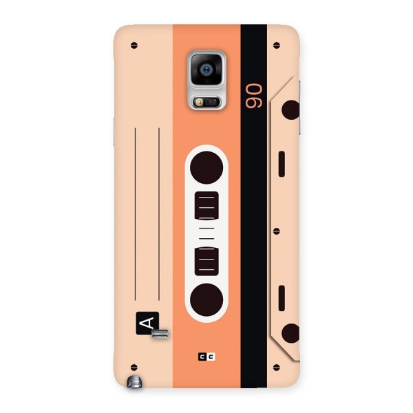Retro Cassete Back Case for Galaxy Note 4