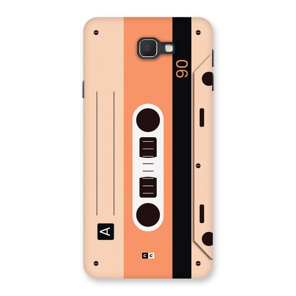Retro Cassete Back Case for Galaxy On7 2016