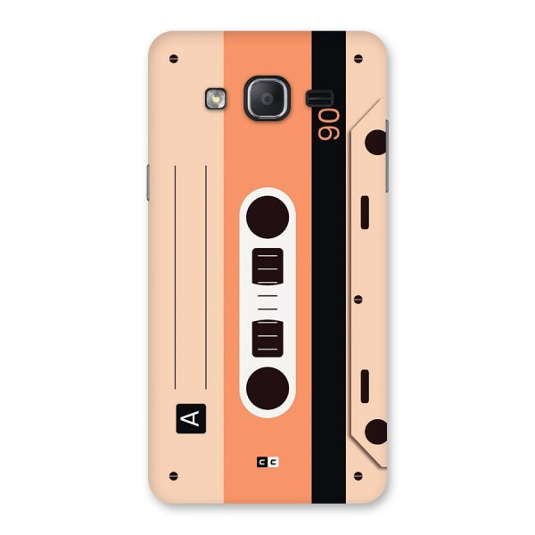 Retro Cassete Back Case for Galaxy On7 Pro