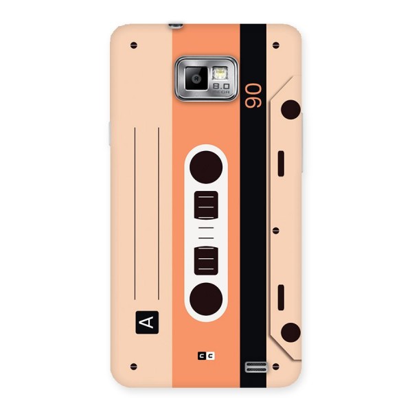 Retro Cassete Back Case for Galaxy S2