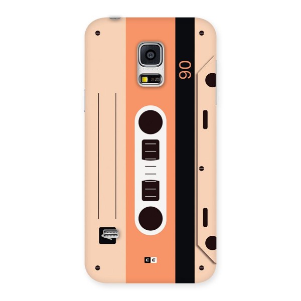Retro Cassete Back Case for Galaxy S5 Mini
